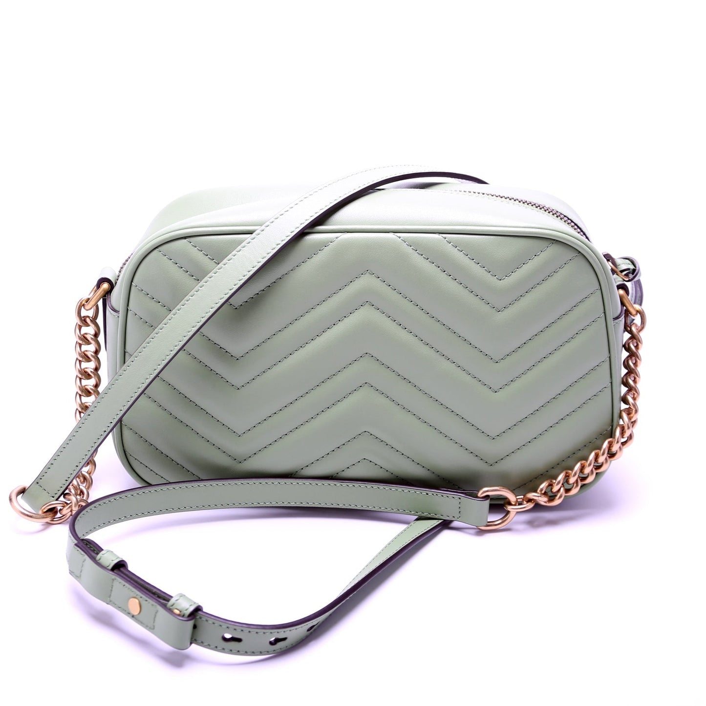 Gucci Marmont Small Leather Camera 447632 Bag