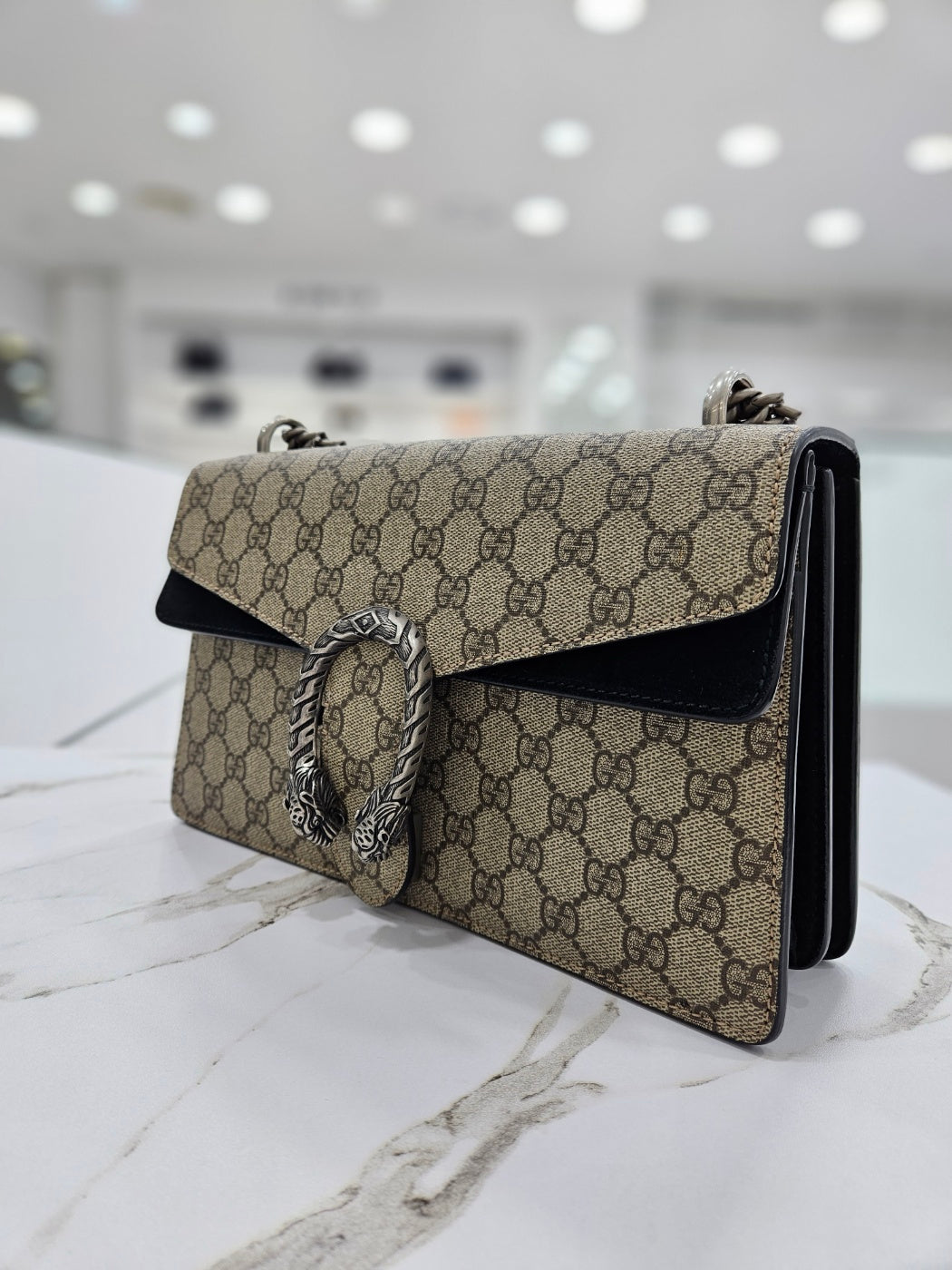 Gucci Mini Canvas Shoulder Bag