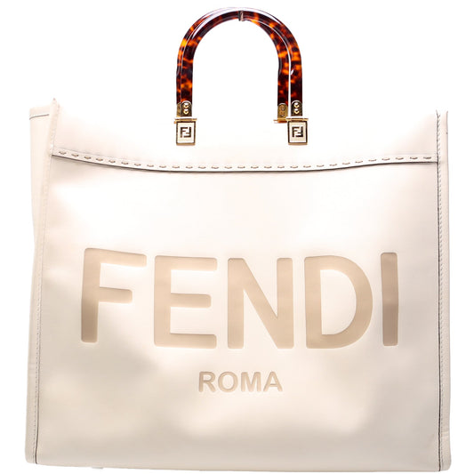 Fendi Sunshine Shopper Large Leather Bag