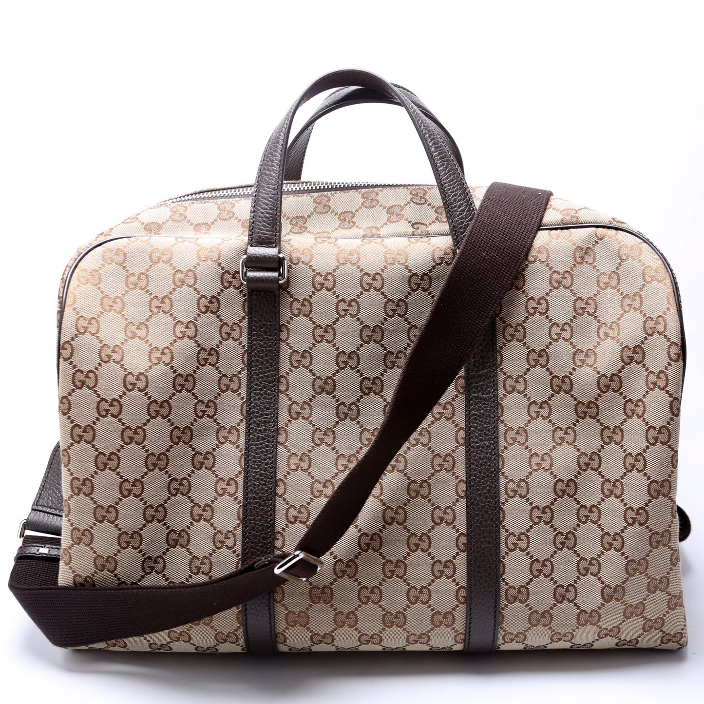 Gucci GG Canvas Boston Duffle 449167 Bag