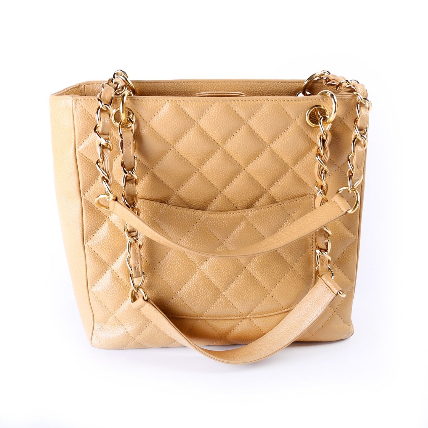 Chanel Petite Shopping Tote Caviar Bag