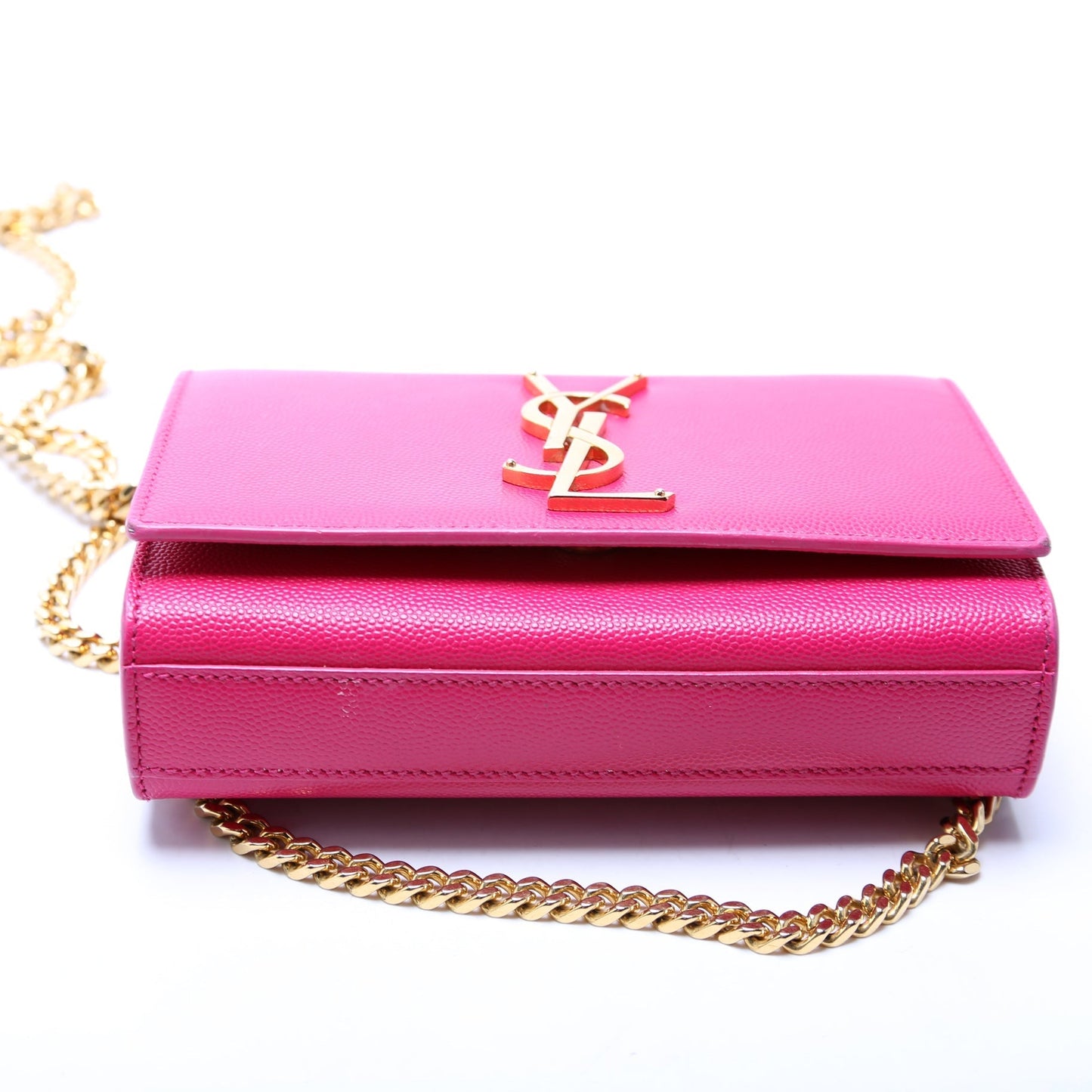 Saint Laurent Kate Satchel Grain Small Bag