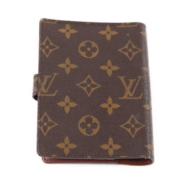 LOUIS VUITTON Notebook cover R20005 Monogram canvas Brown 6-hole notebook cover Monogram Agenda PM(Unisex)