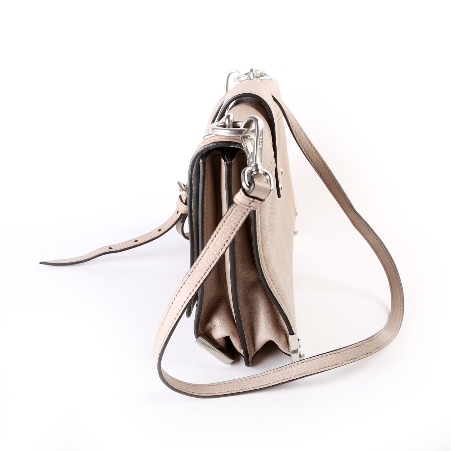 Prada Cahier Soft Glazed Calfskin Bag