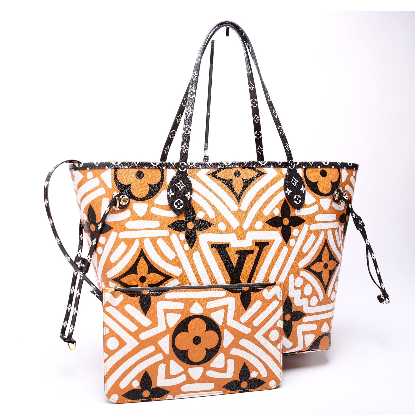 Louis Vuitton Neverfull MM W/Wallet Giant Crafty