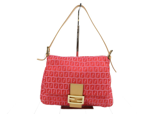 Fendi Mamma Baguette Pink Zucchino Monogram