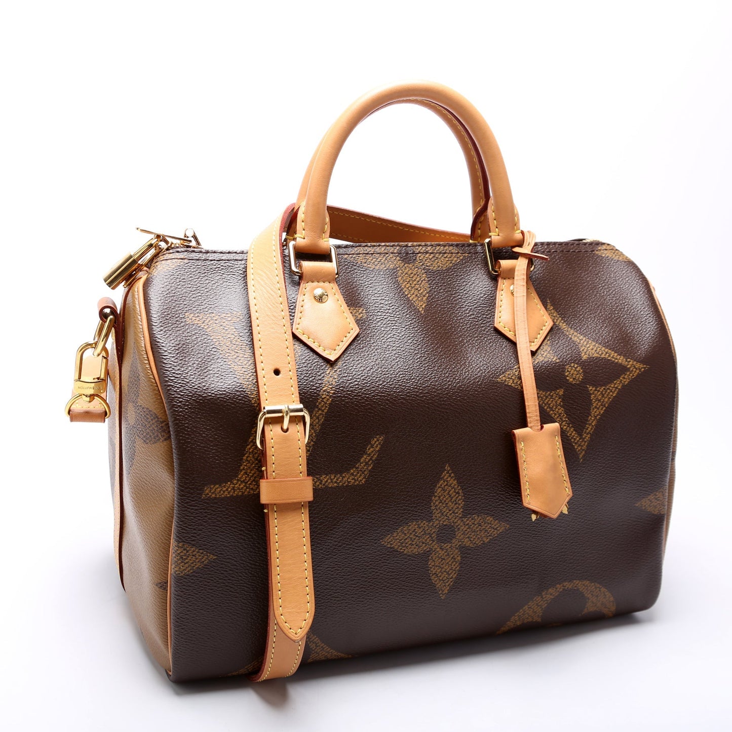 Louis Vuitton Speedy 30 Bandouliere Giant Reverse Monogram