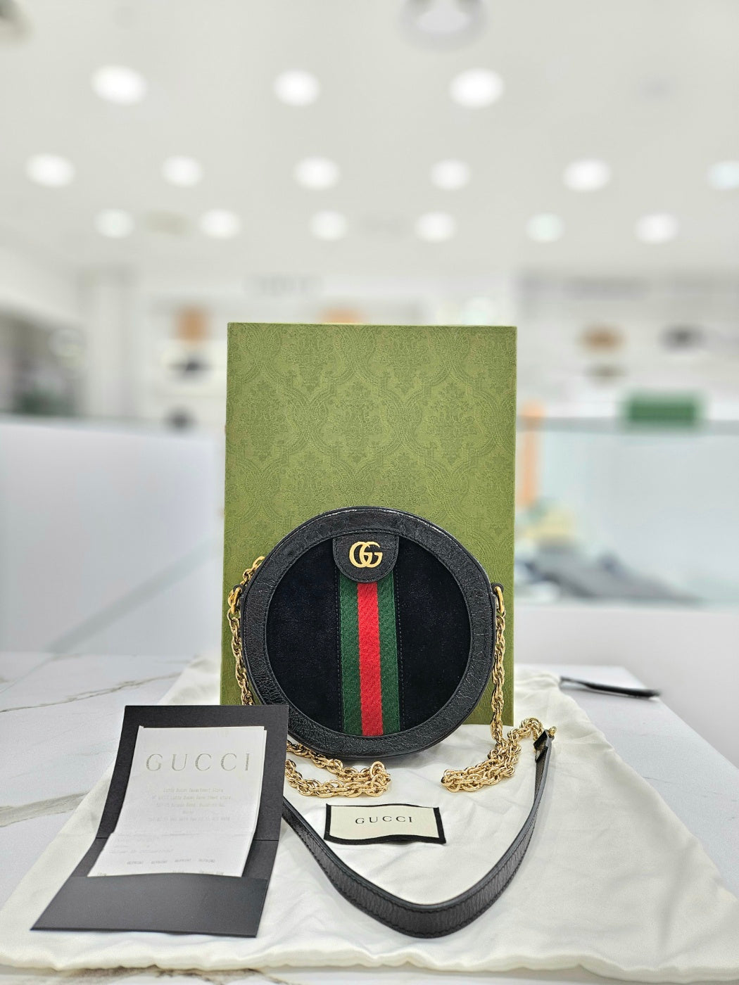 Gucci Leather Mini Shoulder Bag