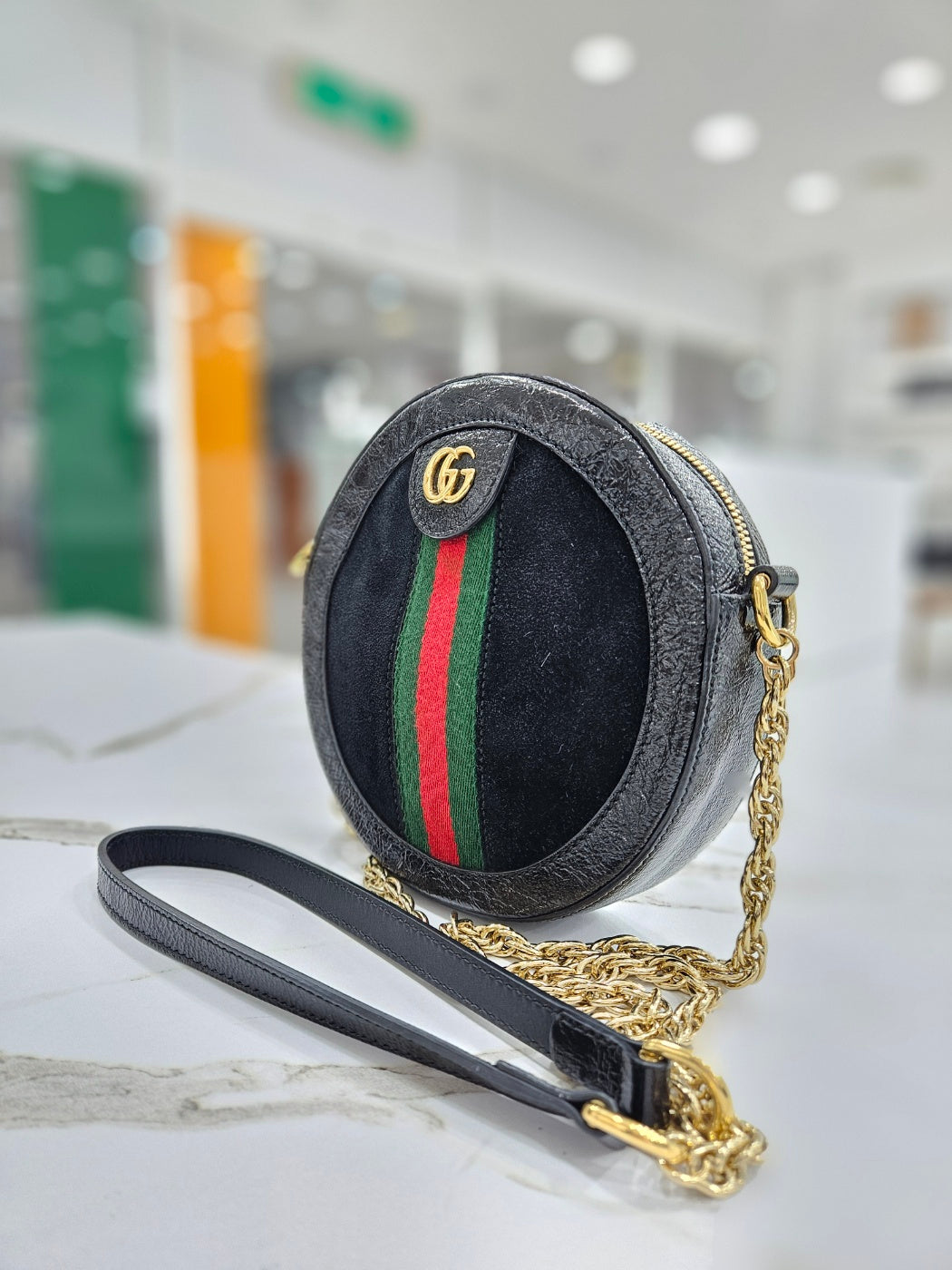 Gucci Leather Mini Shoulder Bag