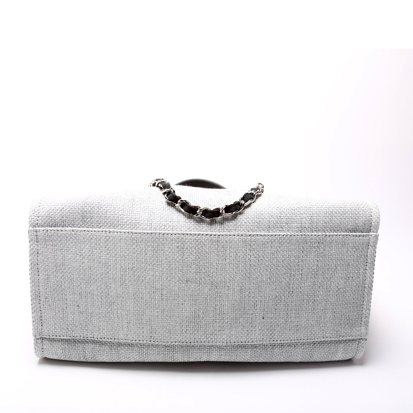 Chanel Deauville Canvas Tote Large Bag