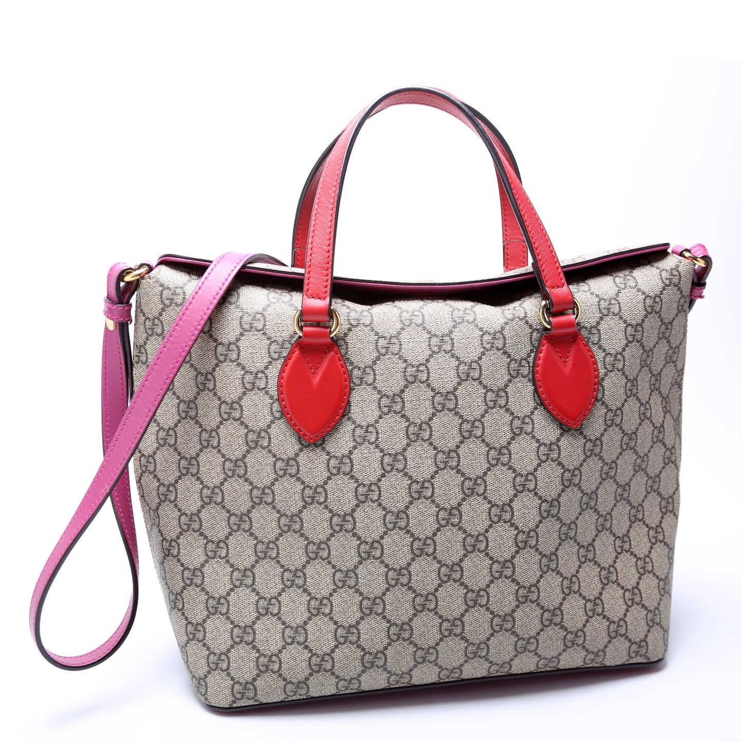 Gucci GG Supreme Fold Over Tote Bag