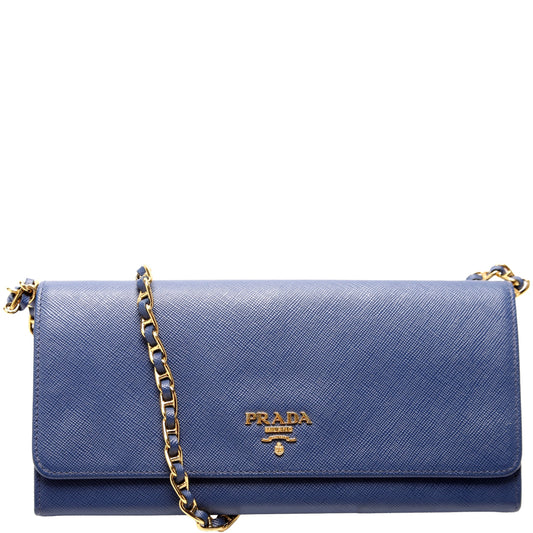 Prada Saffiano Oro WOC 1M1290 Bag