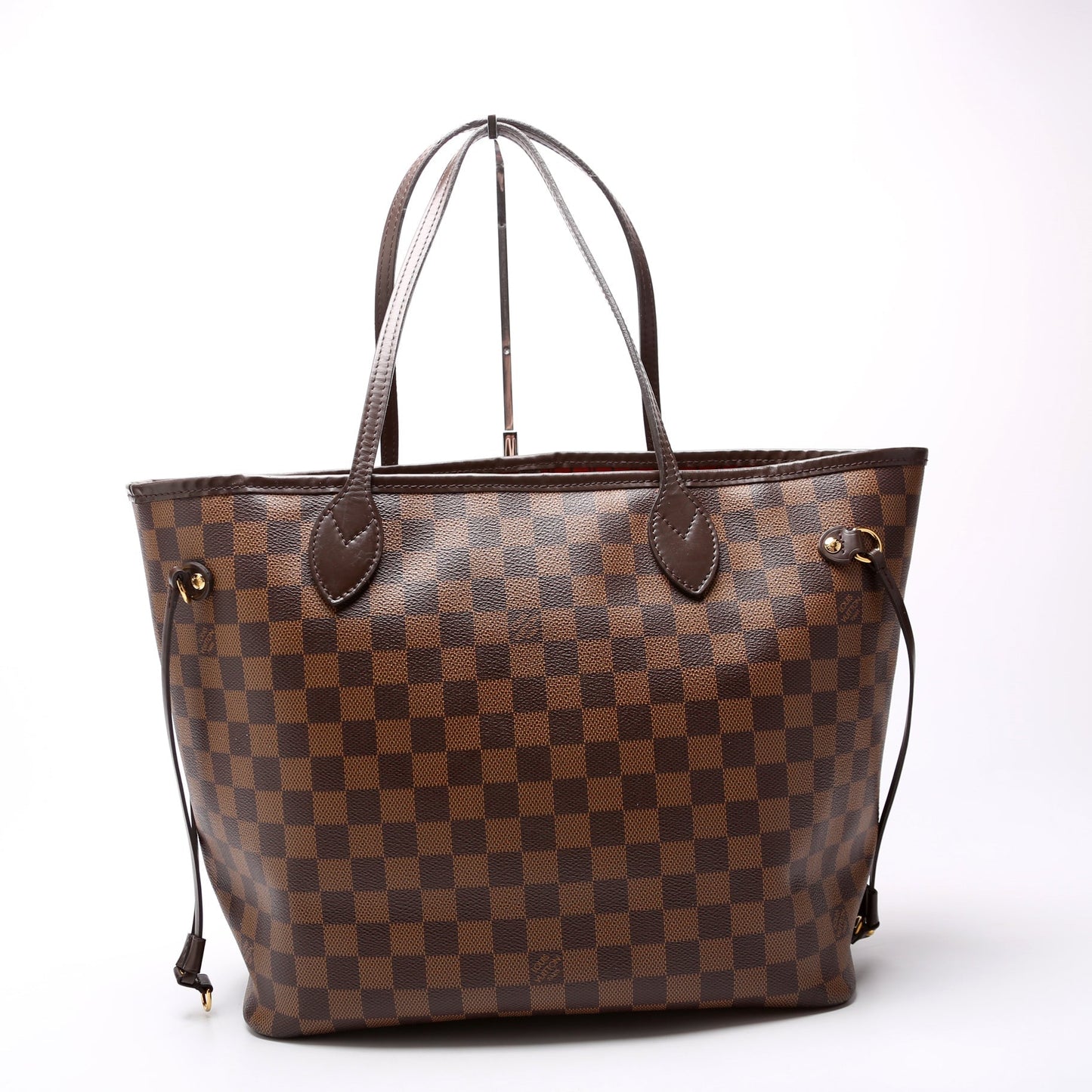 Louis Vuitton Neverfull MM W/Wallet Damier Ebene