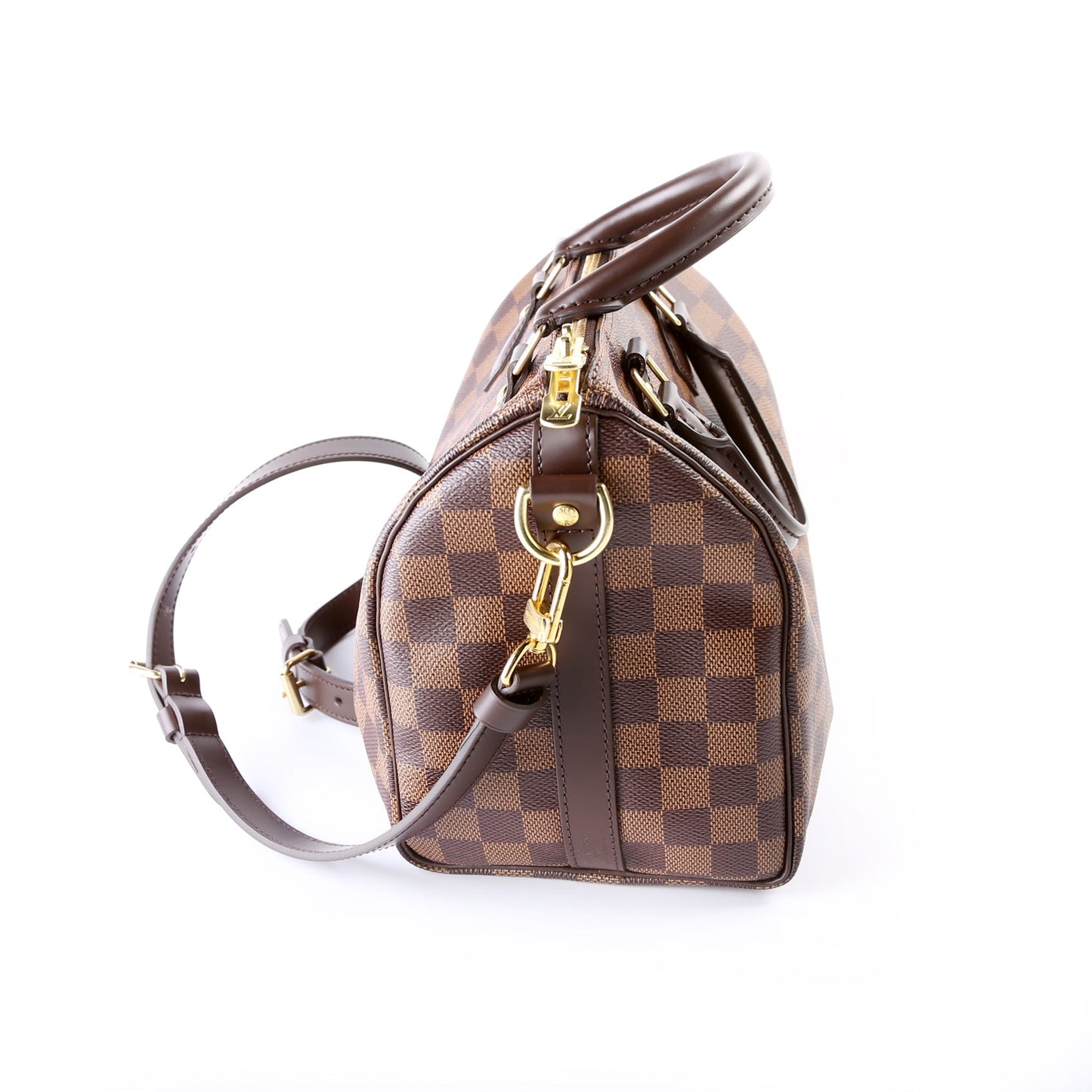 Louis Vuitton Speedy 25 Bandouliere Damier Ebene