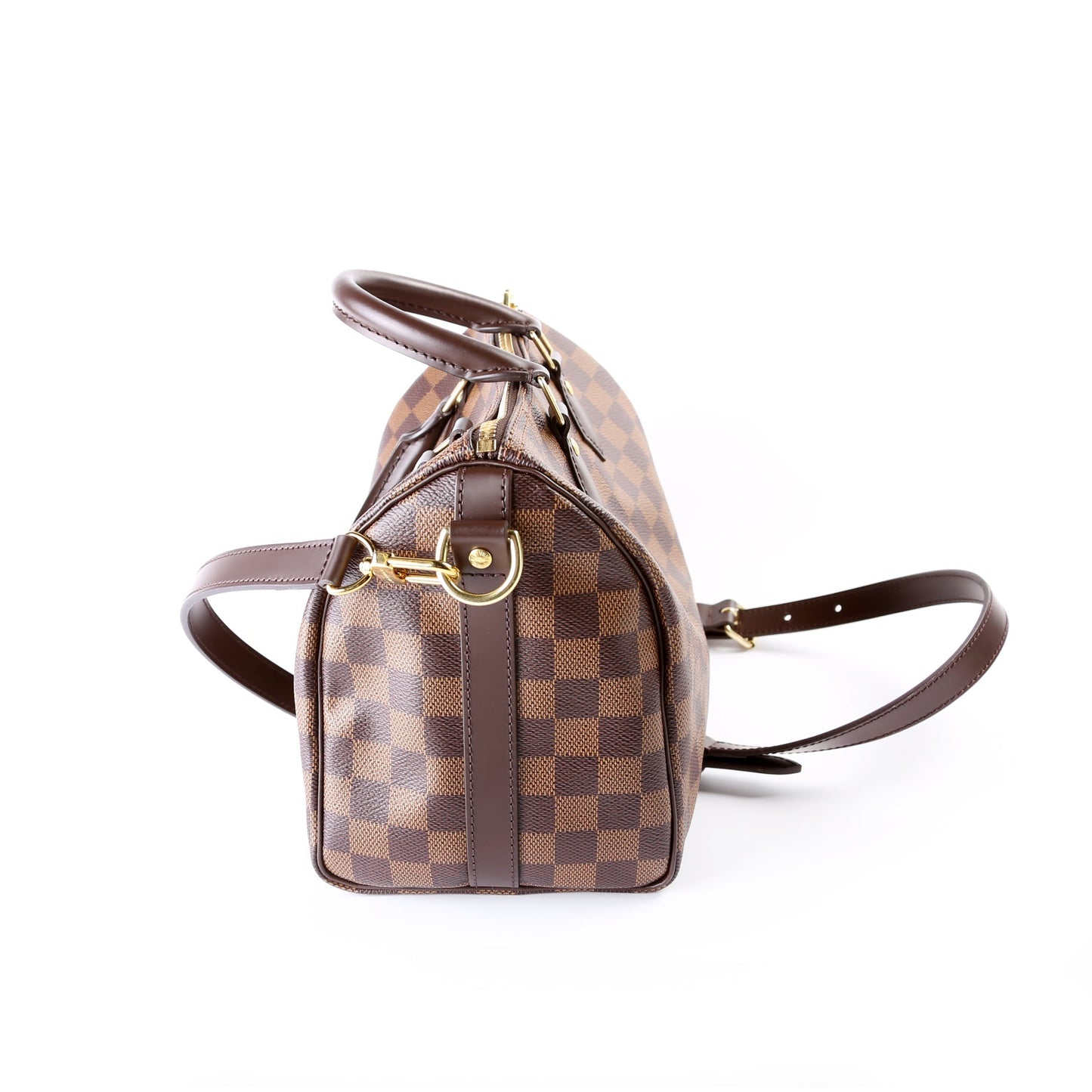 Louis Vuitton Speedy 25 Bandouliere Damier Ebene