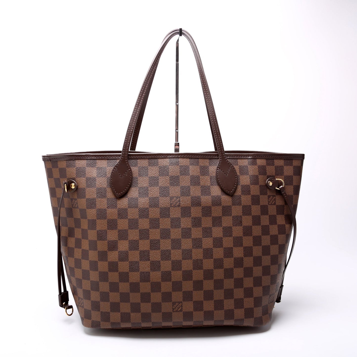 Louis Vuitton Neverfull MM W/Wallet Damier Ebene