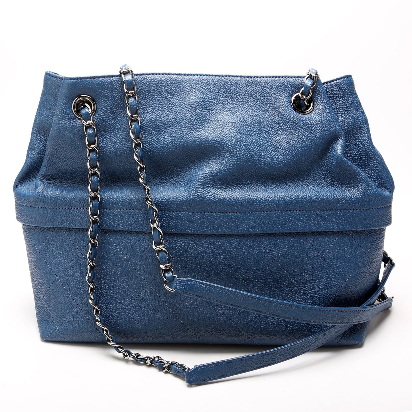 Chanel Zip And Carry Shopping Tote Medium Caviar 24M Bag