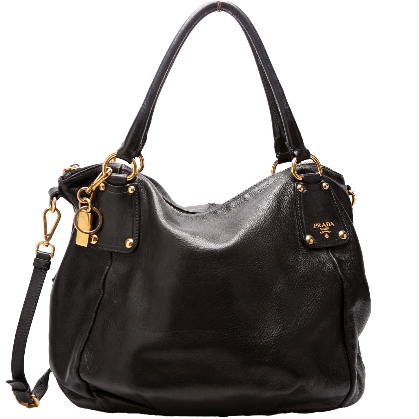 Prada Cervo Shine Shopping Tote BR4270 Bag