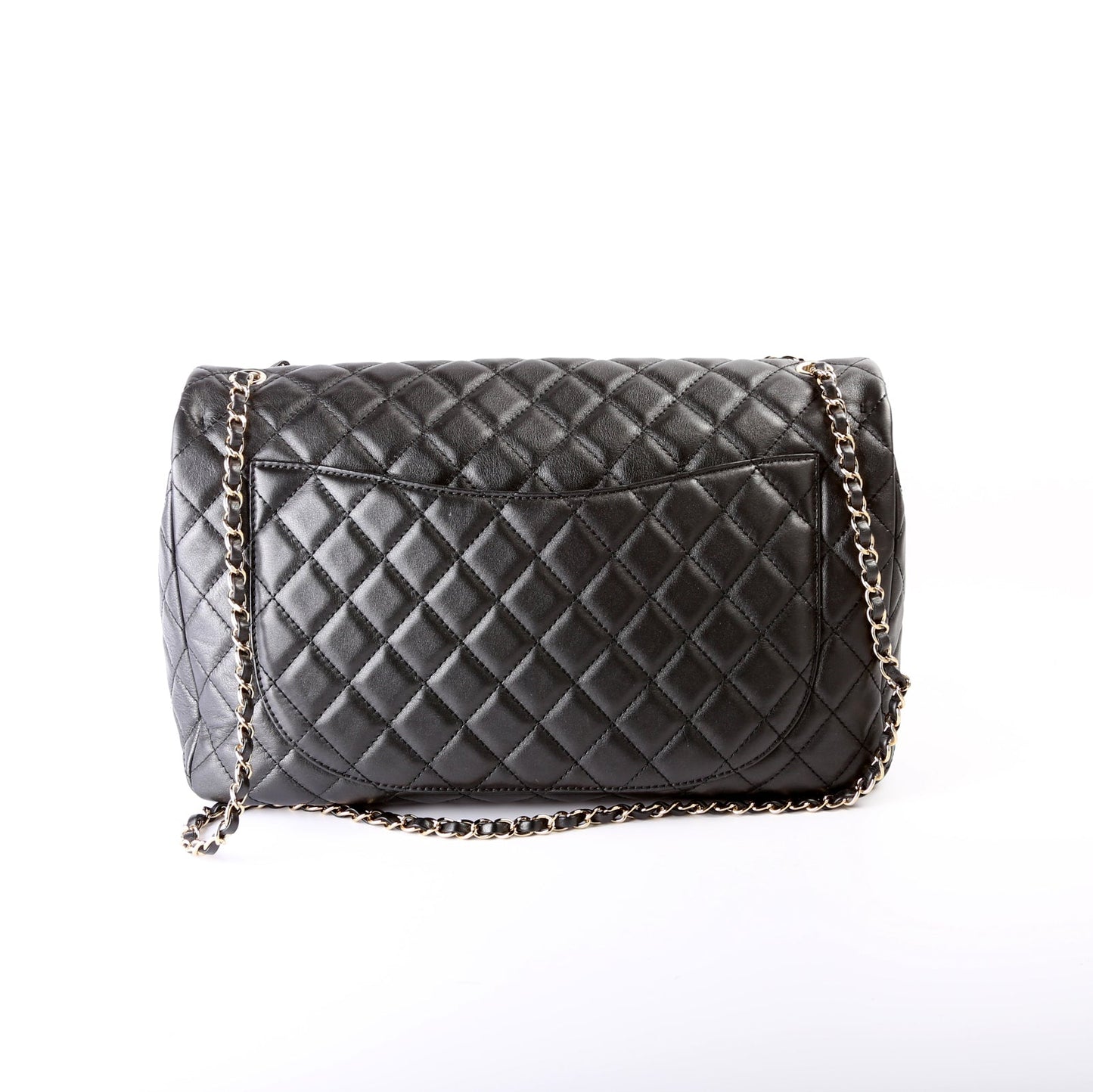 Chanel Small XXL Travel Flap Quilted Calfskin 28M Bag