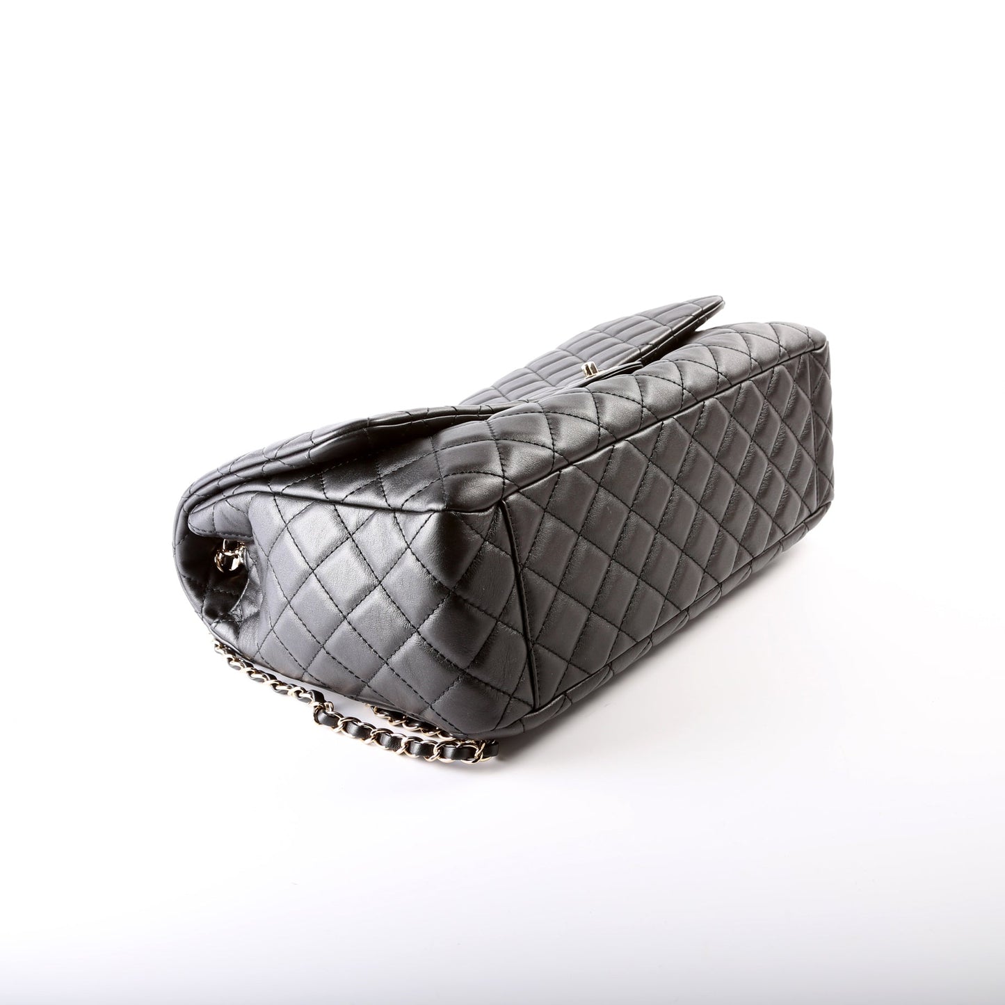 Chanel Small XXL Travel Flap Quilted Calfskin 28M Bag