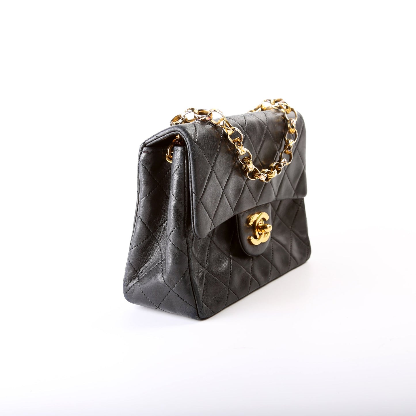 Chanel Mini Square Flap Vintage 1M Bag