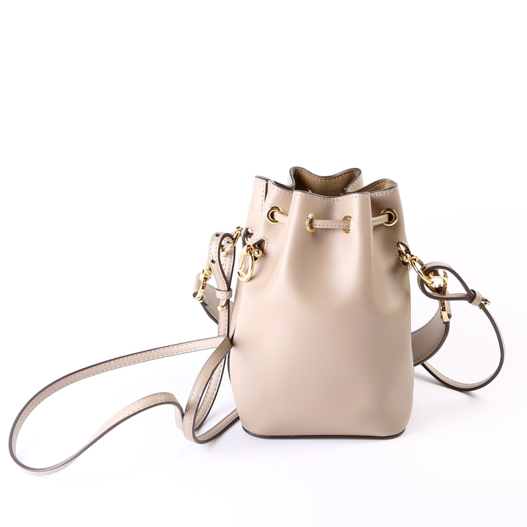 Fendi Mon Tresor Mini Bucket Leather FF Bag