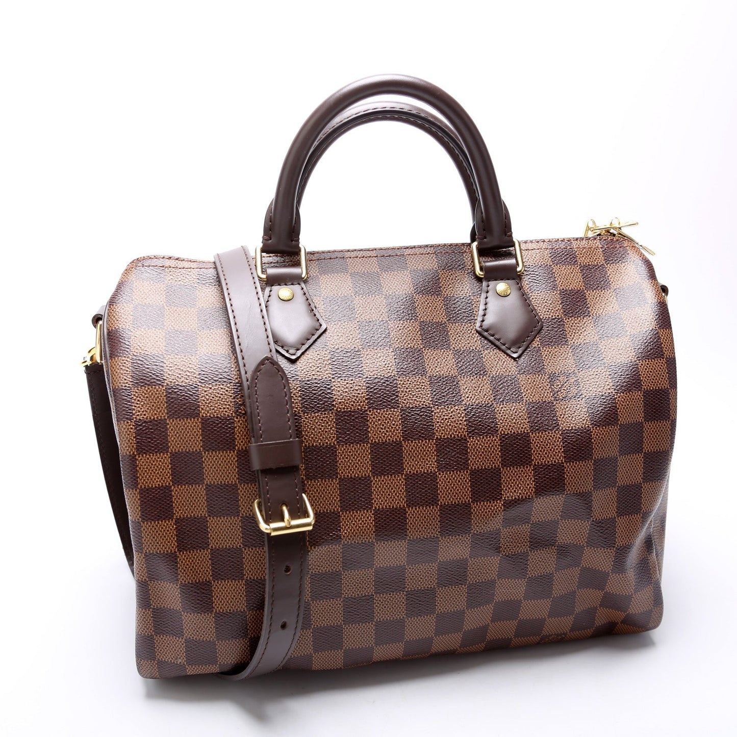 Louis Vuitton Speedy 30 Bandouliere Damier Ebene