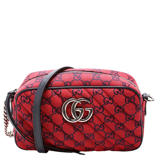 Gucci 447632 Marmont Small Canvas Camera Bag