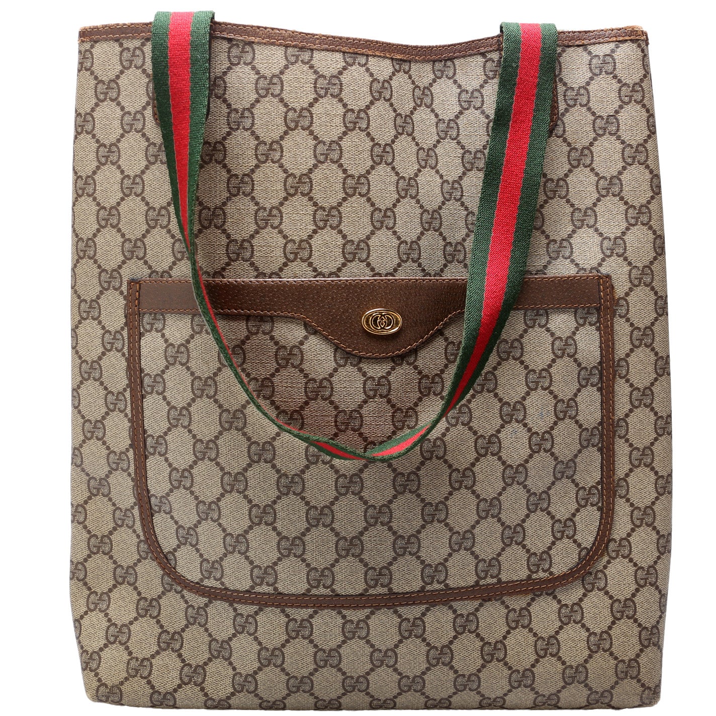 Gucci 39.002.4487 Sherry Line Tote Vintage Bag