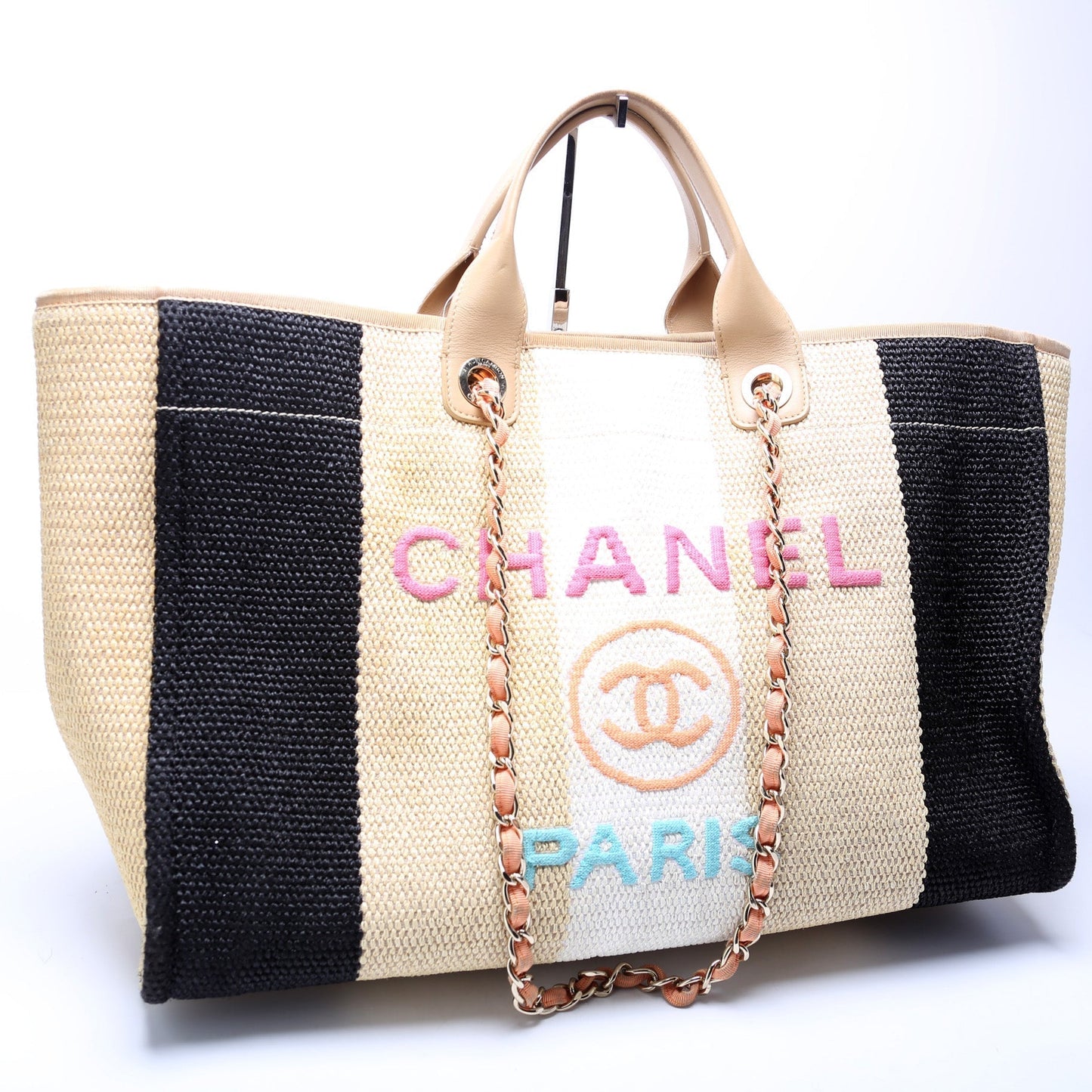 Chanel Deauville Large Raffia 29M Bag