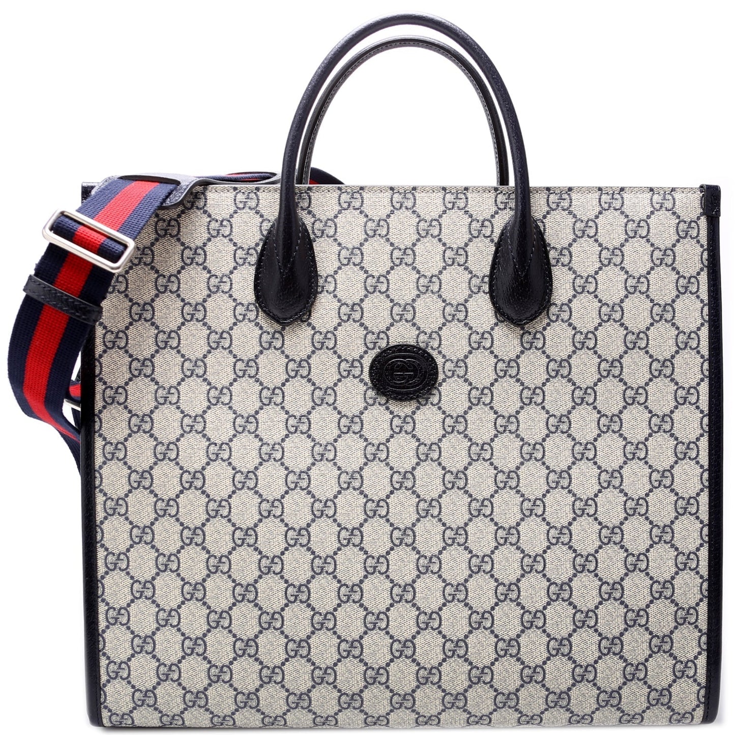 Gucci 674148 GG Supreme Interlocking G Medium Tote Bag
