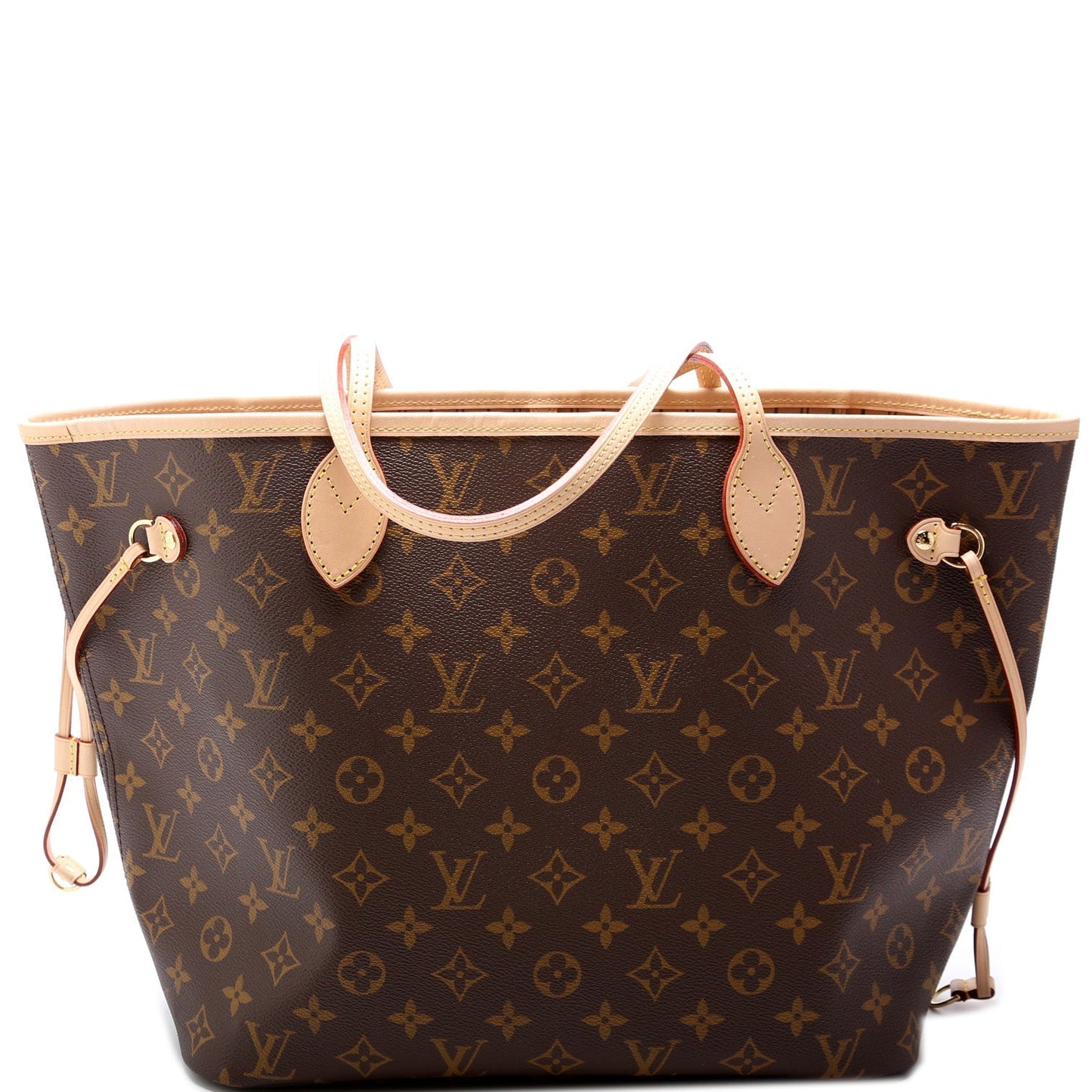 Louis Vuitton Neverfull W/ Wallet MM Monogram