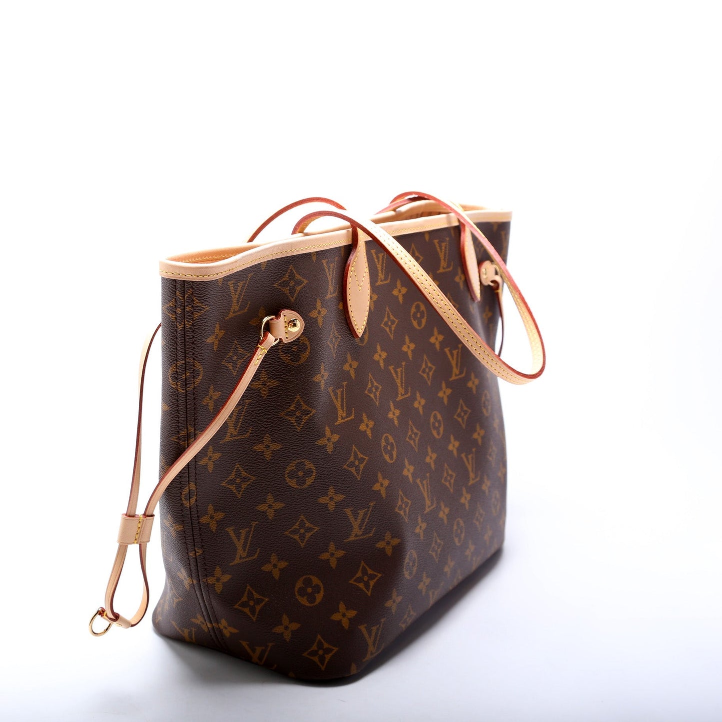 Louis Vuitton Neverfull W/ Wallet MM Monogram