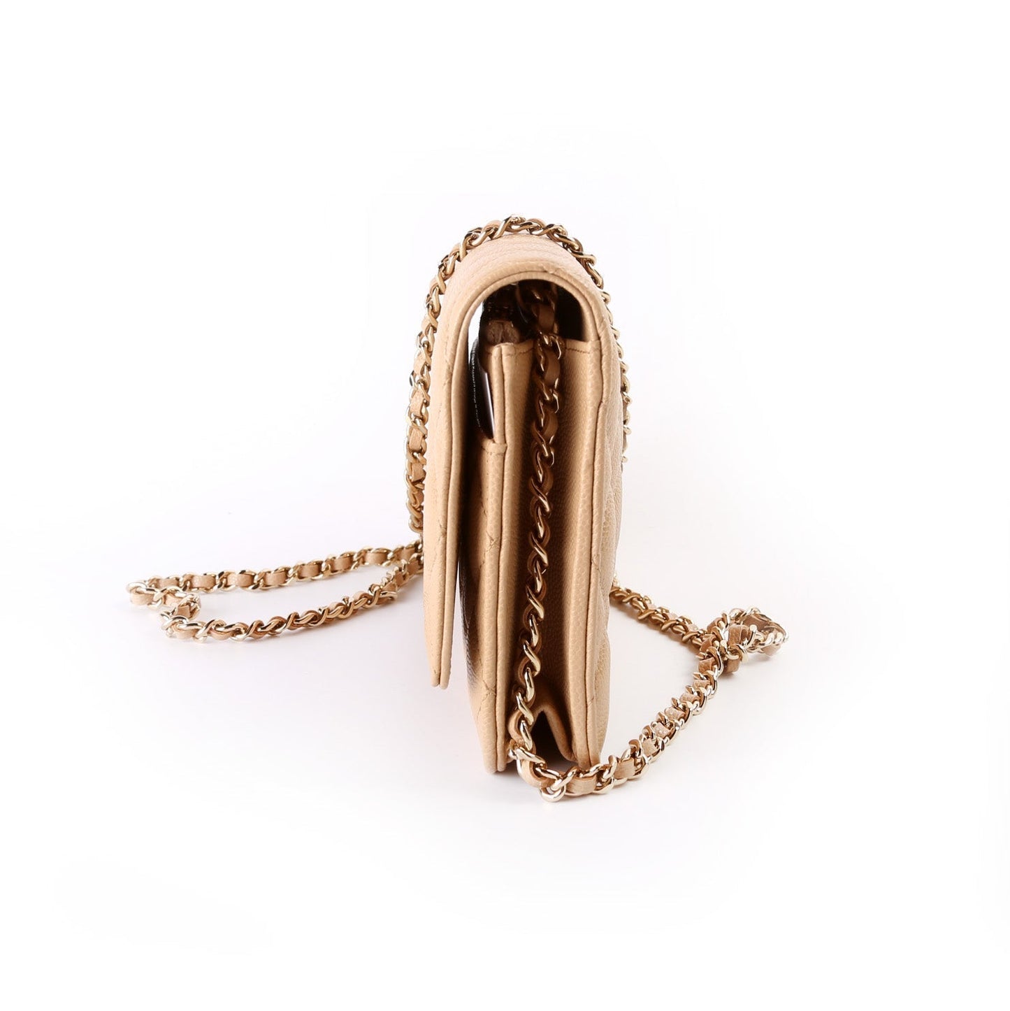 Chanel WOC Classic Quilted Caviar Bag