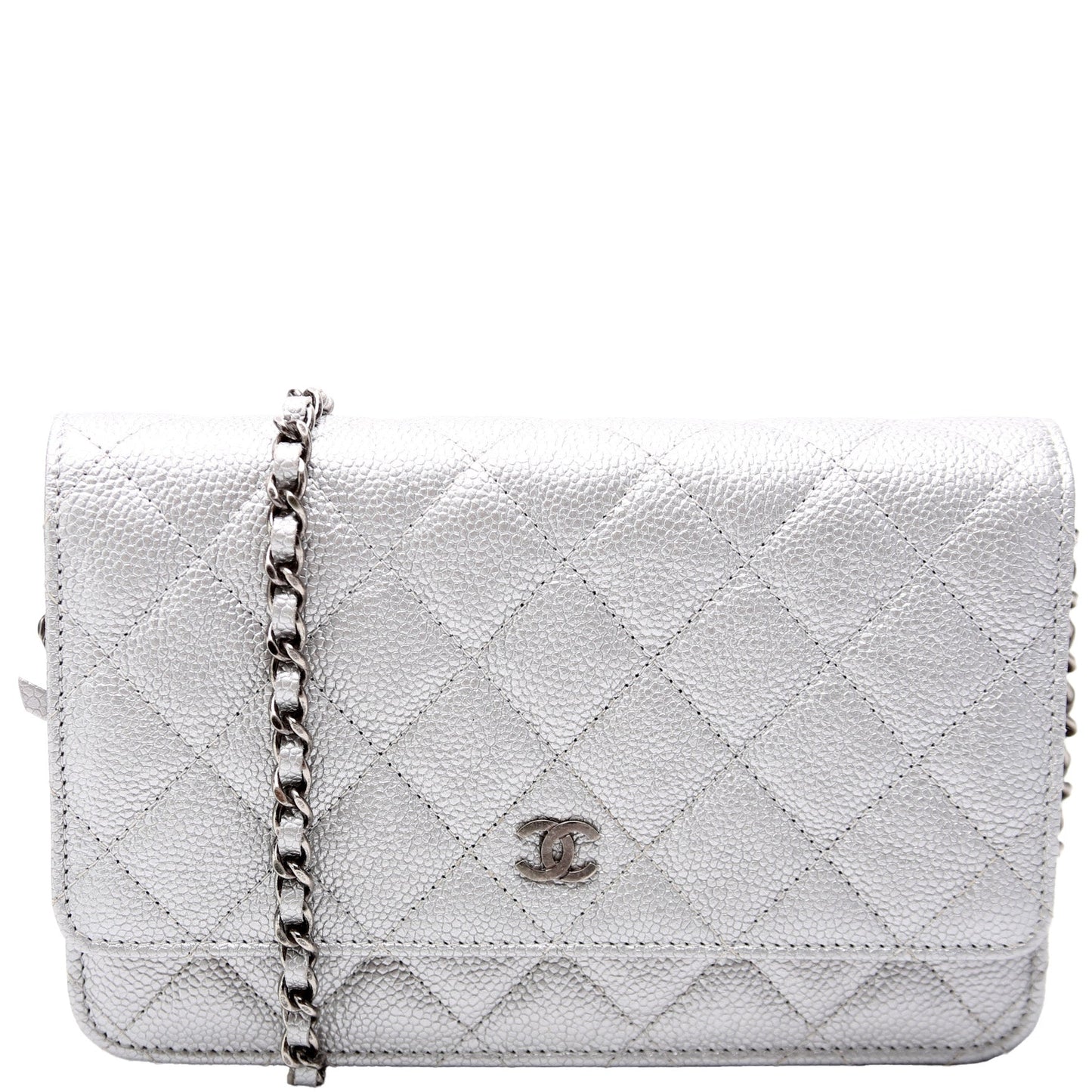 Chanel WOC Classic Quilted Caviar Bag