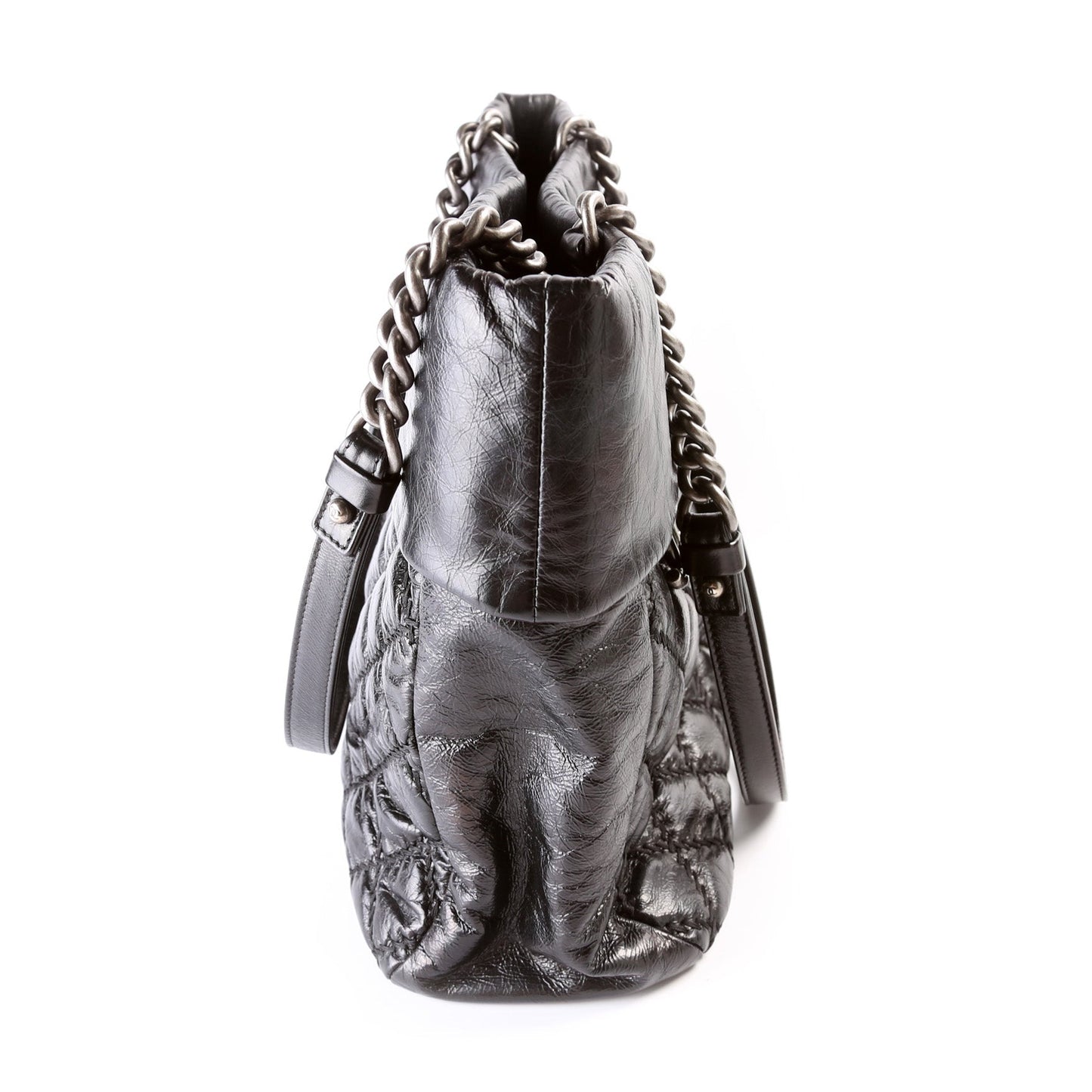 Chanel Ultra Stitch Chain Tote Glazed Bag
