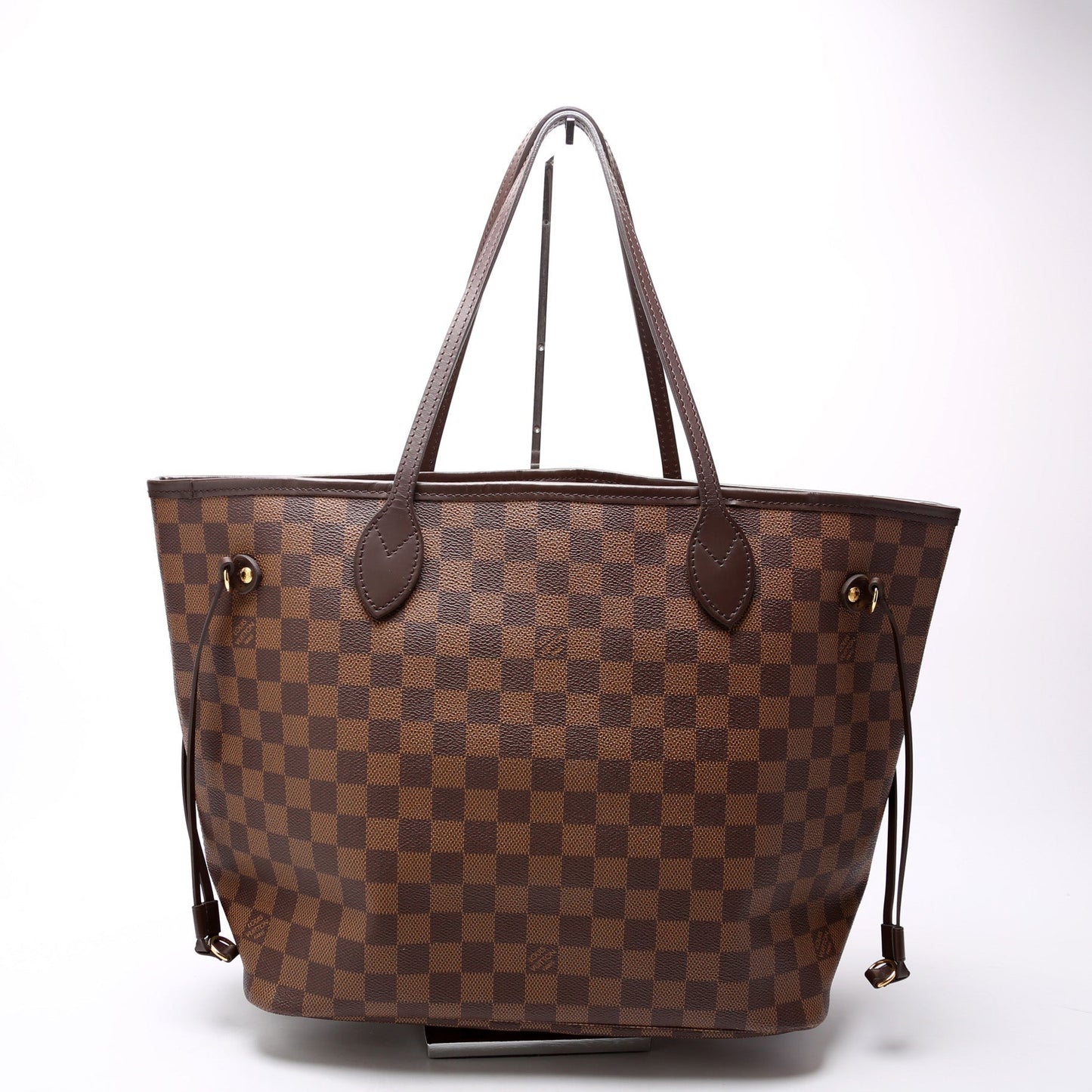 Louis Vuitton Neverfull W/Wallet MM Damier Ebene