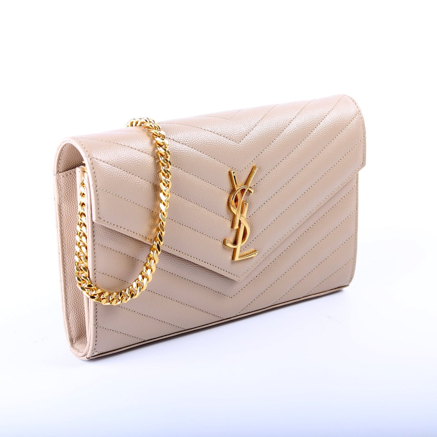 Saint Laurent Grain De Chain Wallet 377828 Bag