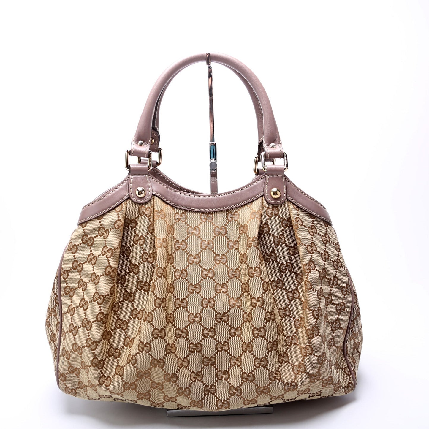 Gucci 211944 Sukey GG Canvas Medium Bag