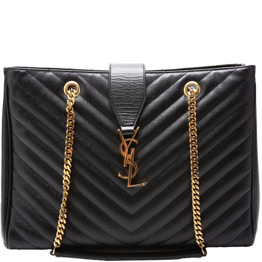 Saint Laurent Grain De Poudre Shopping Bag