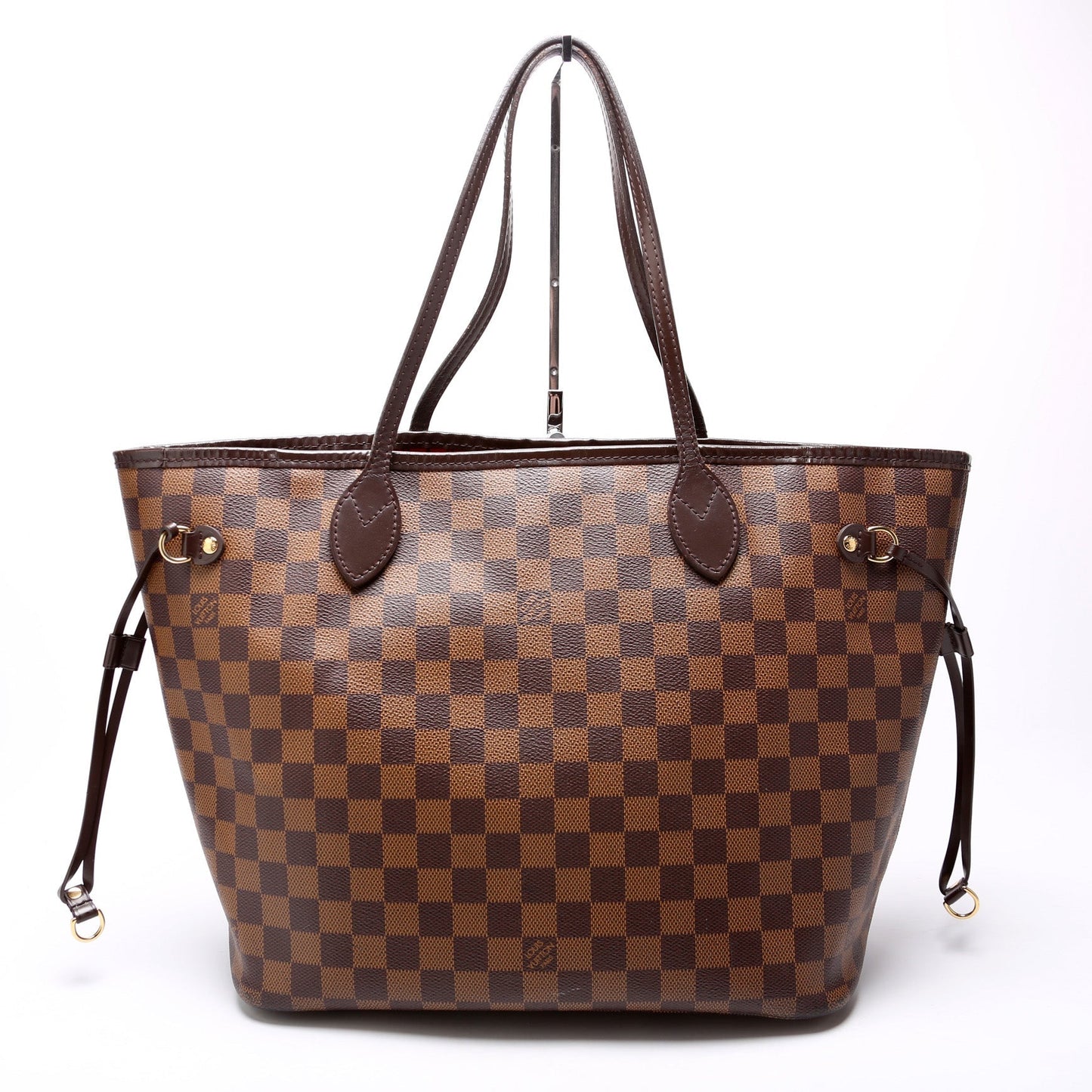 Louis Vuitton Neverfull W/Wallet MM Damier Ebene