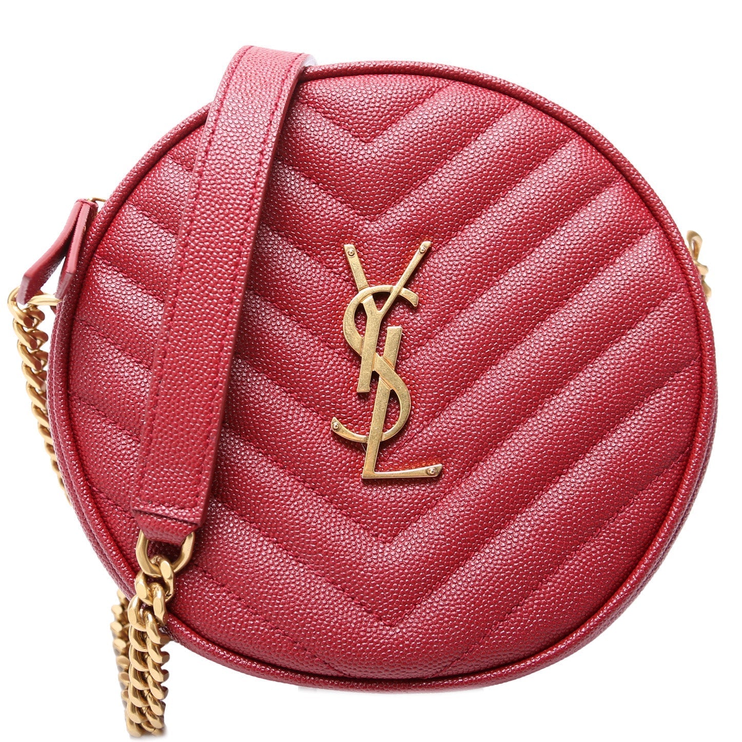 Saint Laurent 610436 Grain De Round Camera Bag