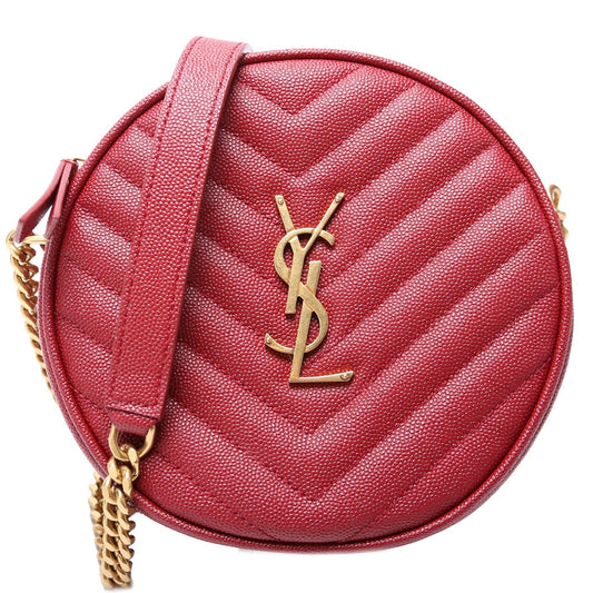 Saint Laurent 610436 Grain De Round Camera Bag