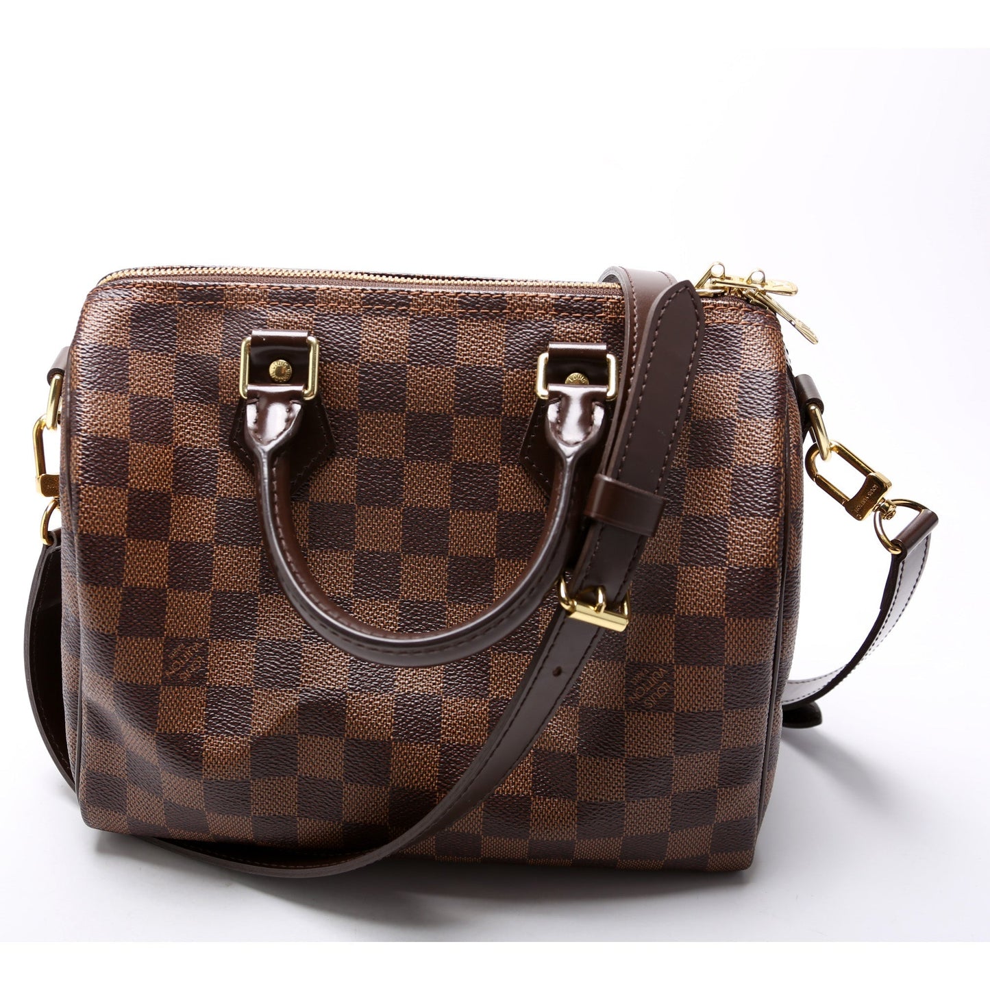 Louis Vuitton Speedy 25 Bandouliere Damier Ebene