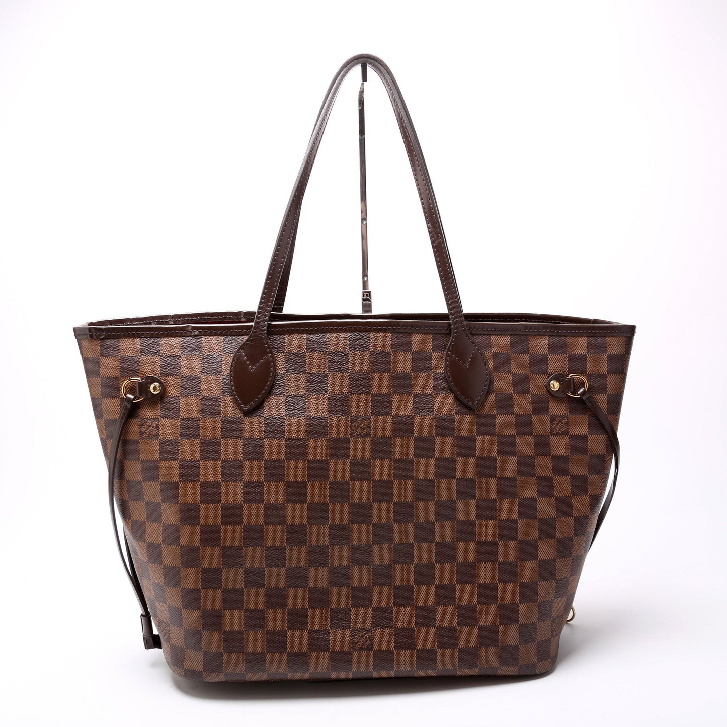 Louis Vuitton Neverfull W/Wallet MM Damier Ebene