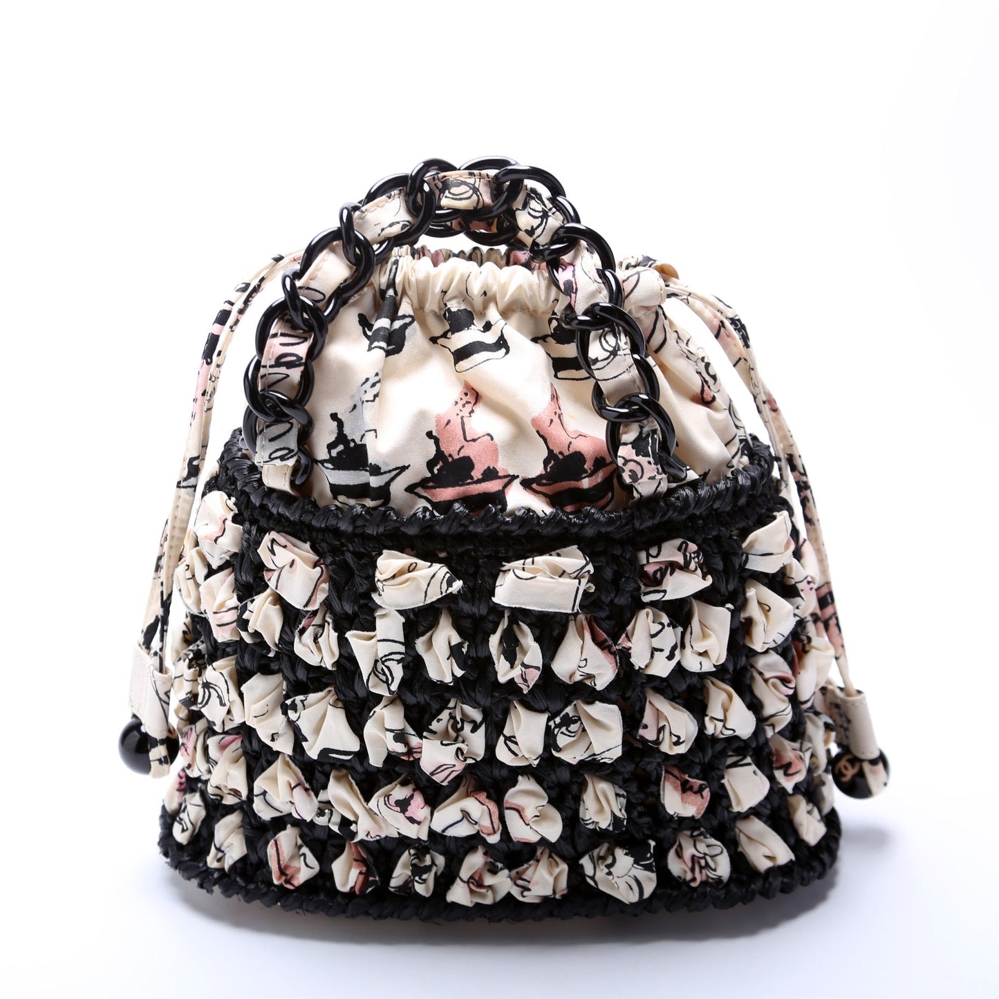 Chanel Sac Bourse Toile Bag