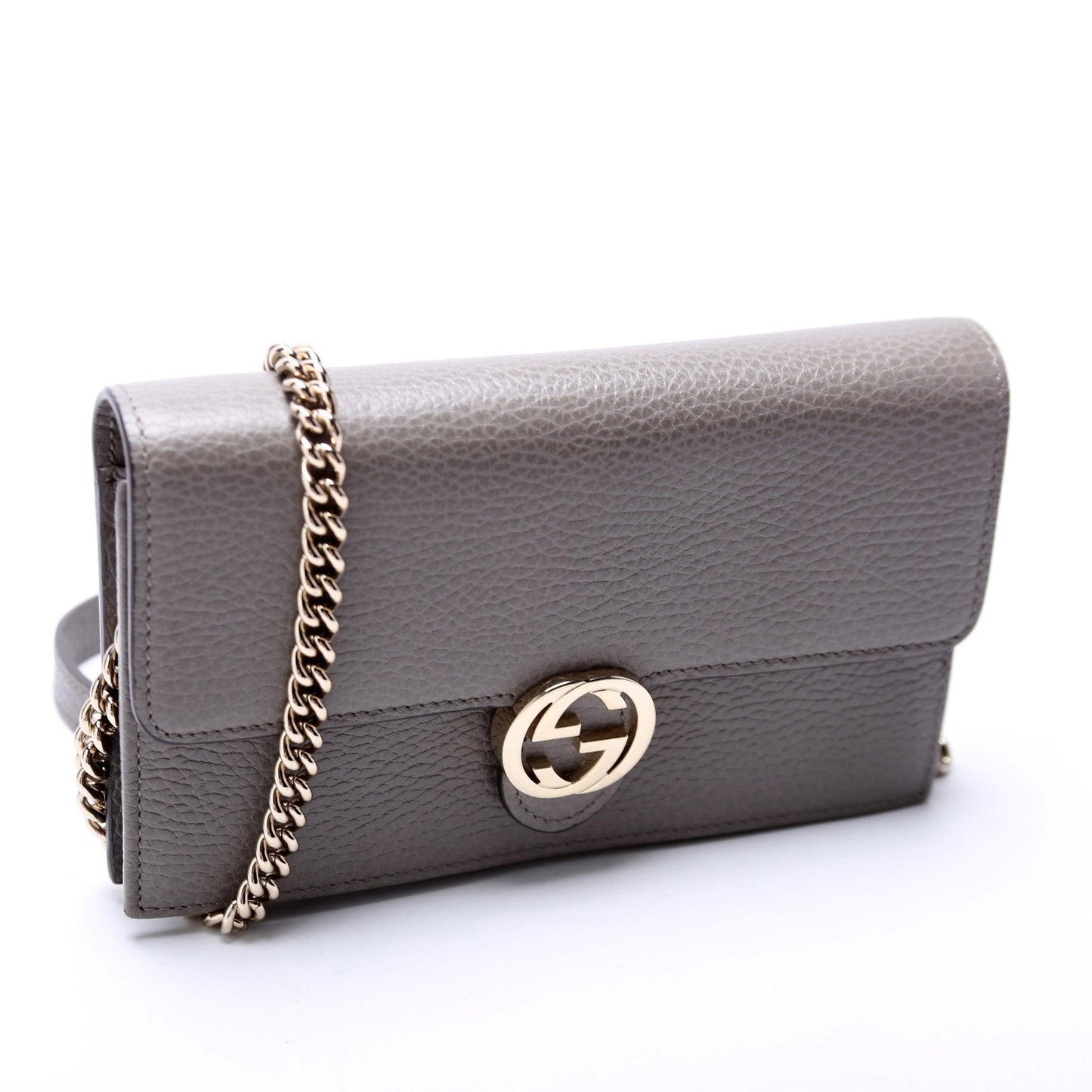 Gucci 510314 Interlocking G Chain Wallet Bag