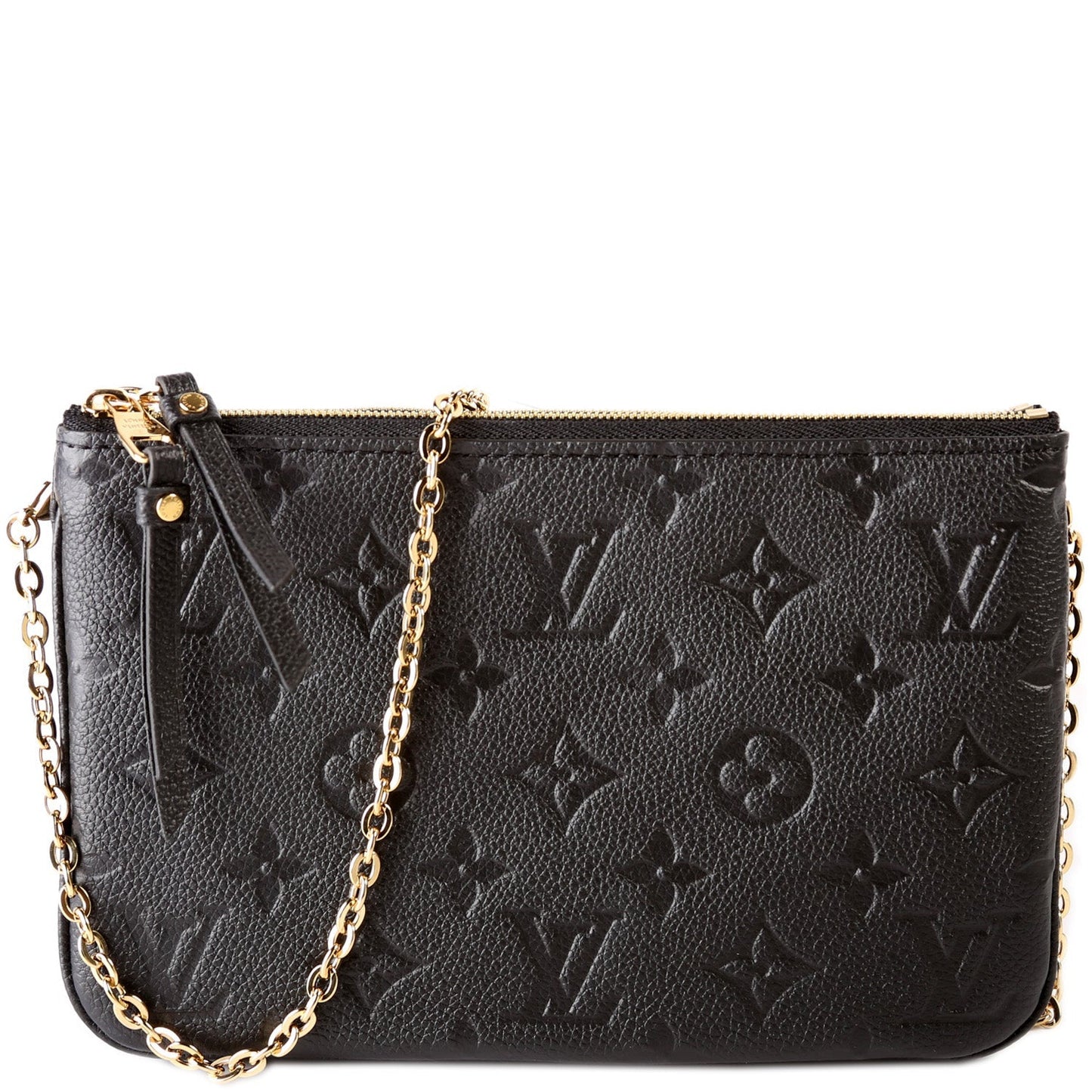 Louis Vuitton Double Zip Pochette Empreinte