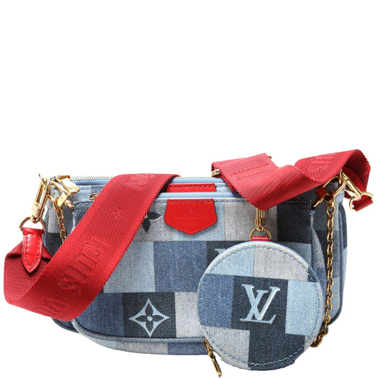 Louis Vuitton Multi Pochette Damier Denim