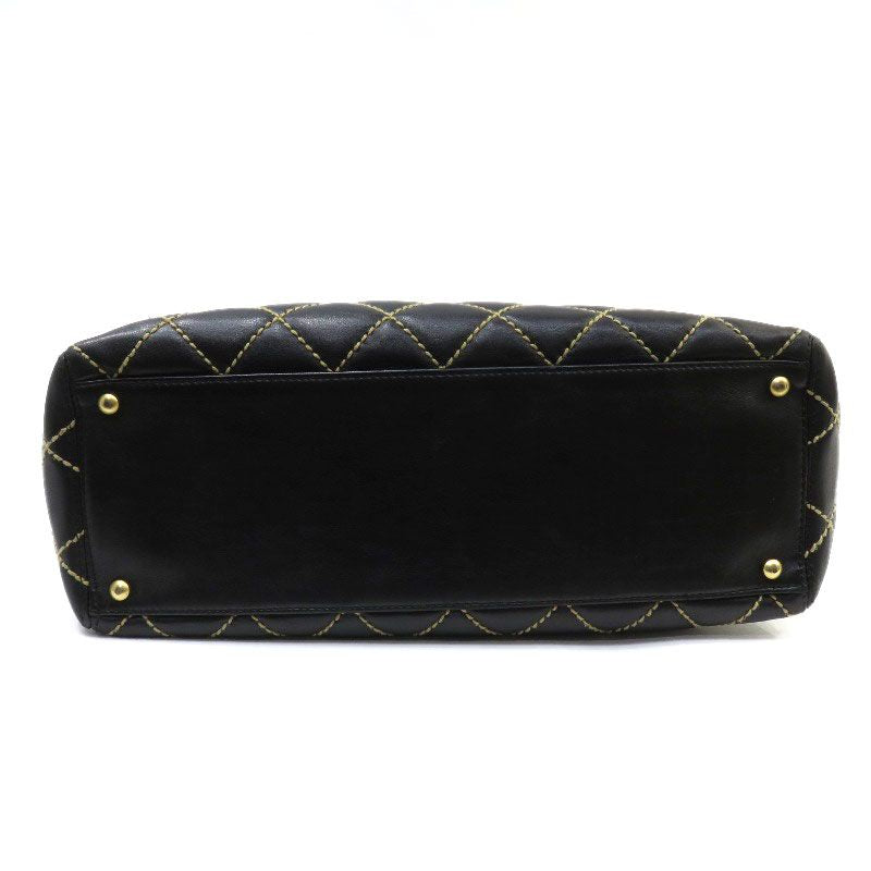 Chanel wild stitch fittings here mark handbag
